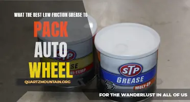 Choosing the Best Low Friction Grease to Pack Your Auto Wheel: A Comprehensive Guide