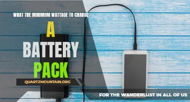 Determining the Ideal Wattage to Efficiently Charge a Battery Pack