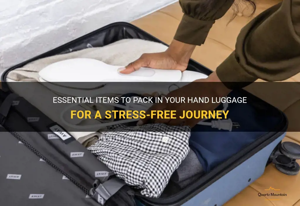 what things to pack in hand luggage