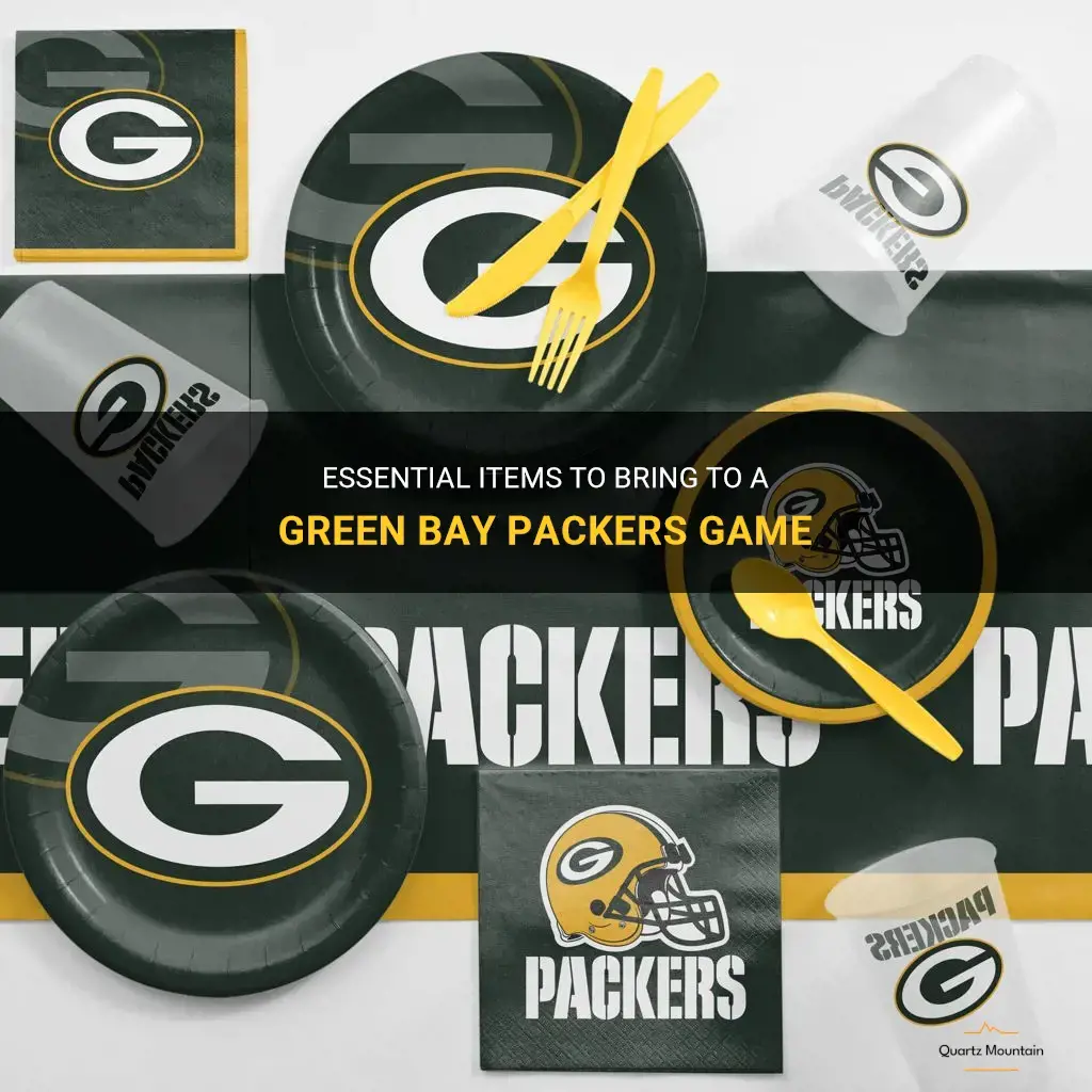 what to bring to a packer game