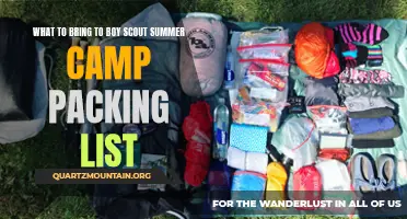 Must-Have Items for Your Boy Scout Summer Camp Packing List