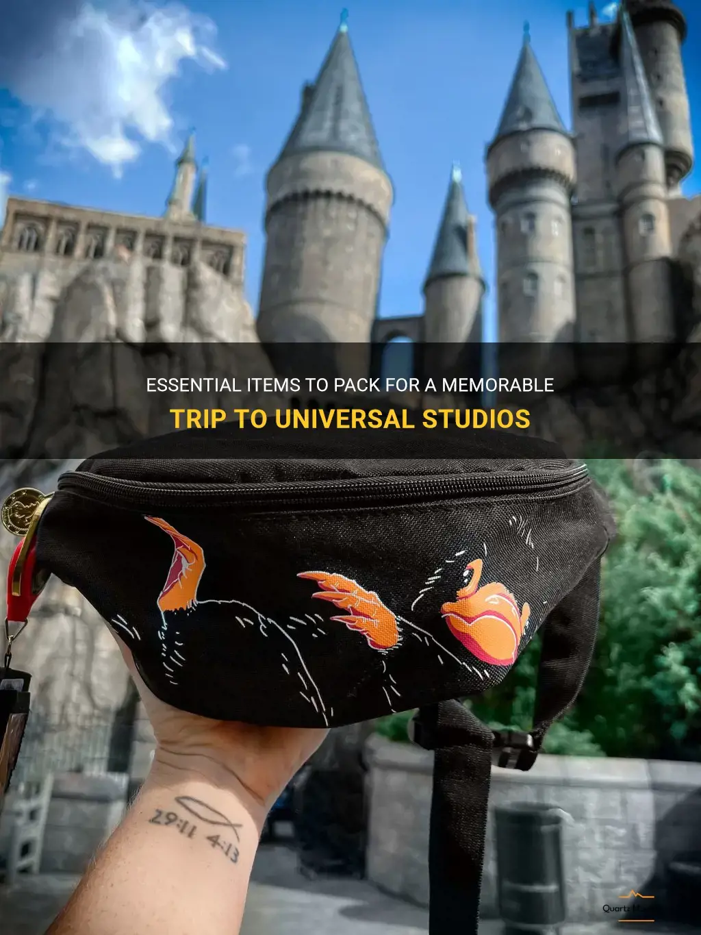 what to bring to universal studios packing