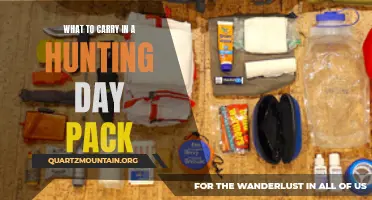 Essential Items to Pack in Your Hunting Day Pack