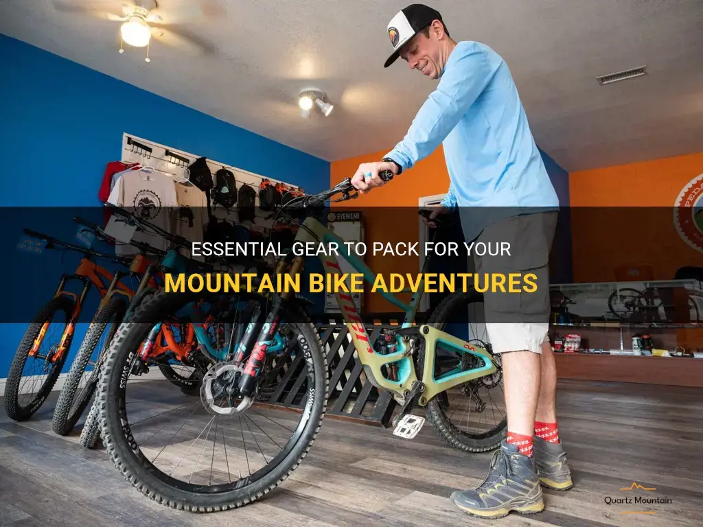 what to carry in a mountain bike pack