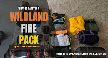 Essential Items for a Well-Packed Wildland Fire Pack