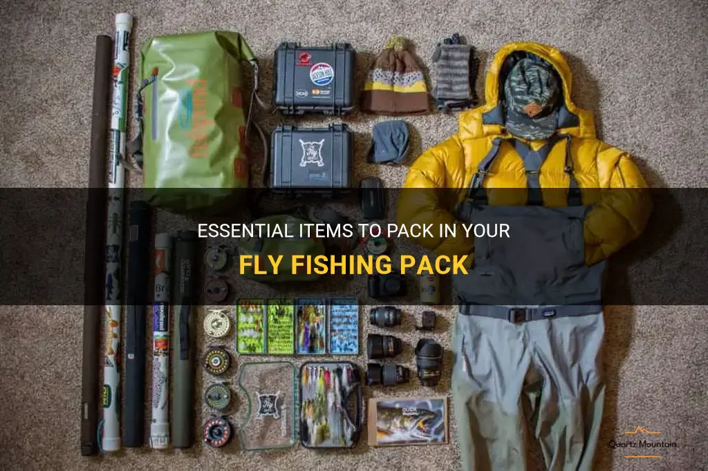 what to carry in fly fishing pack