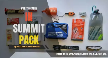 Essential Items to Pack in Your Summit Pack for a Successful Outdoor Adventure