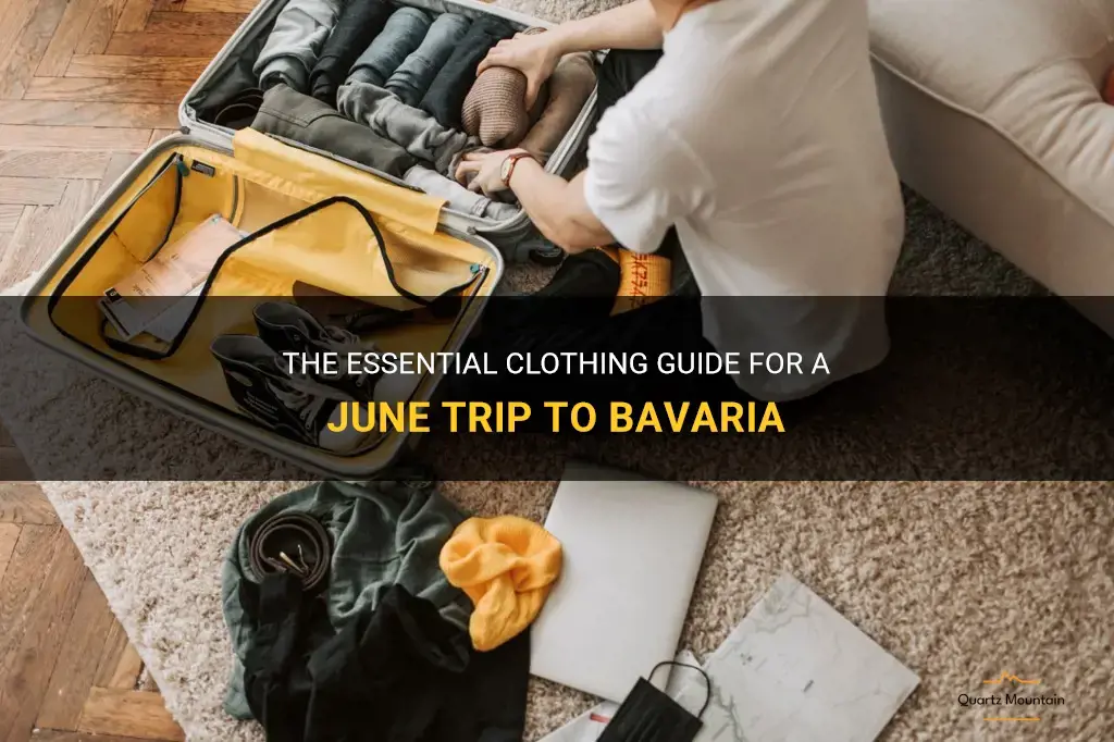what to clothes to pack for bavaria in june