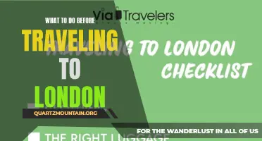 Essential preparations for your London adventure