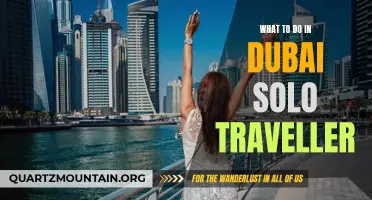 Exploring Dubai: A Solo Traveler's Guide to the Best Activities and Attractions