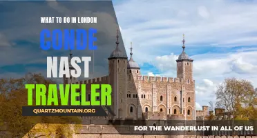 The Ultimate Guide to Exploring London: Condé Nast Traveler's Top Recommendations