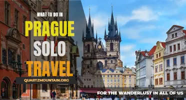 Exploring Prague Solo: A Guide to Discovering the City's Charm on Your Own