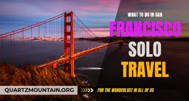 The Ultimate Guide to Solo Travel in San Francisco: Discover the Best Things to Do and Places to Explore