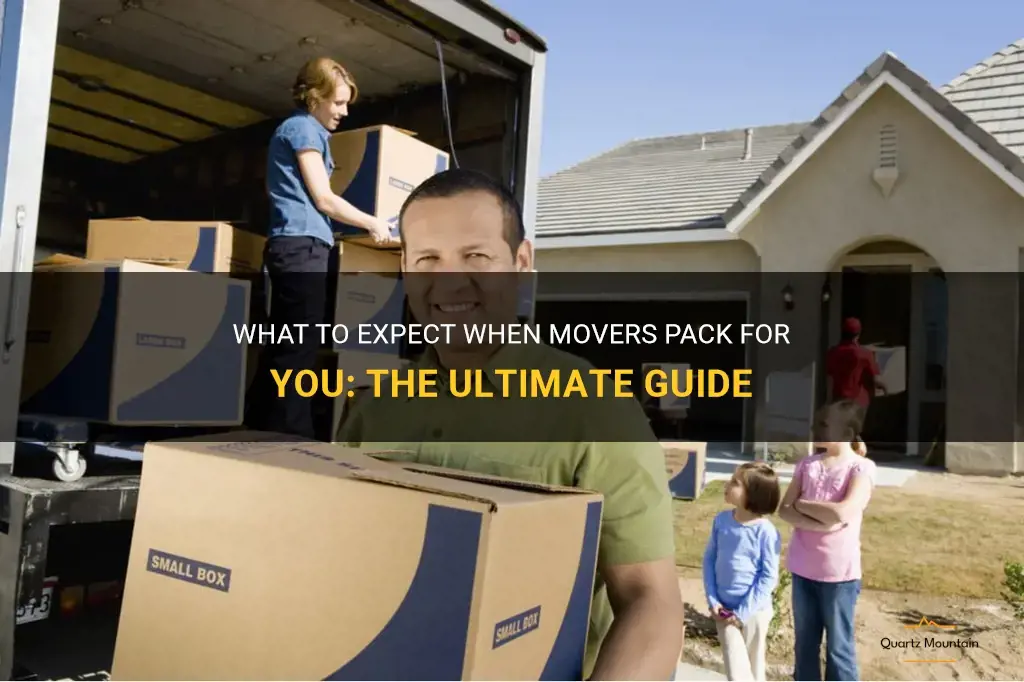 what to expect when movers pack for you