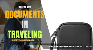 Essential Documents to Safely Carry When Traveling