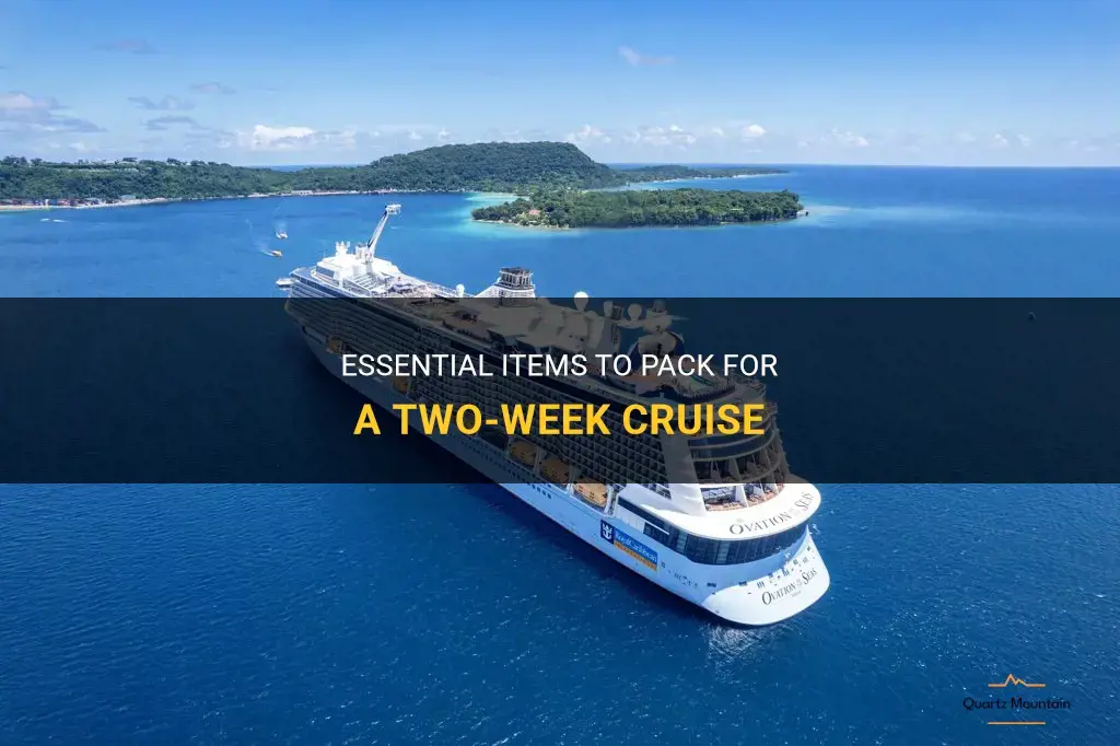 what to pack 2 week cruise