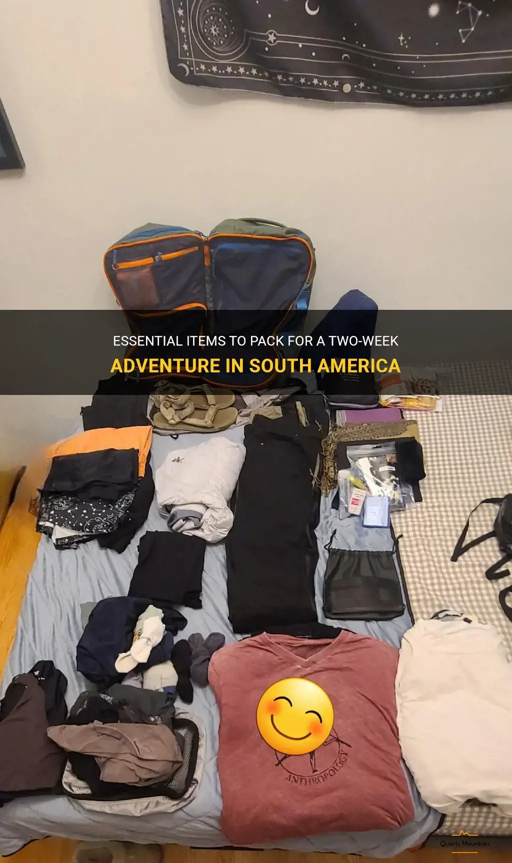 what to pack 2 weeks in south america