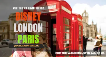 Must-Have Packing List for Adventures by Disney London and Paris Itinerary