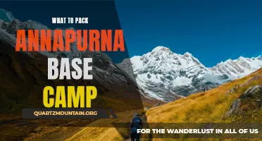 Essential Packing Tips for Annapurna Base Camp Trek: Don't Forget These Items