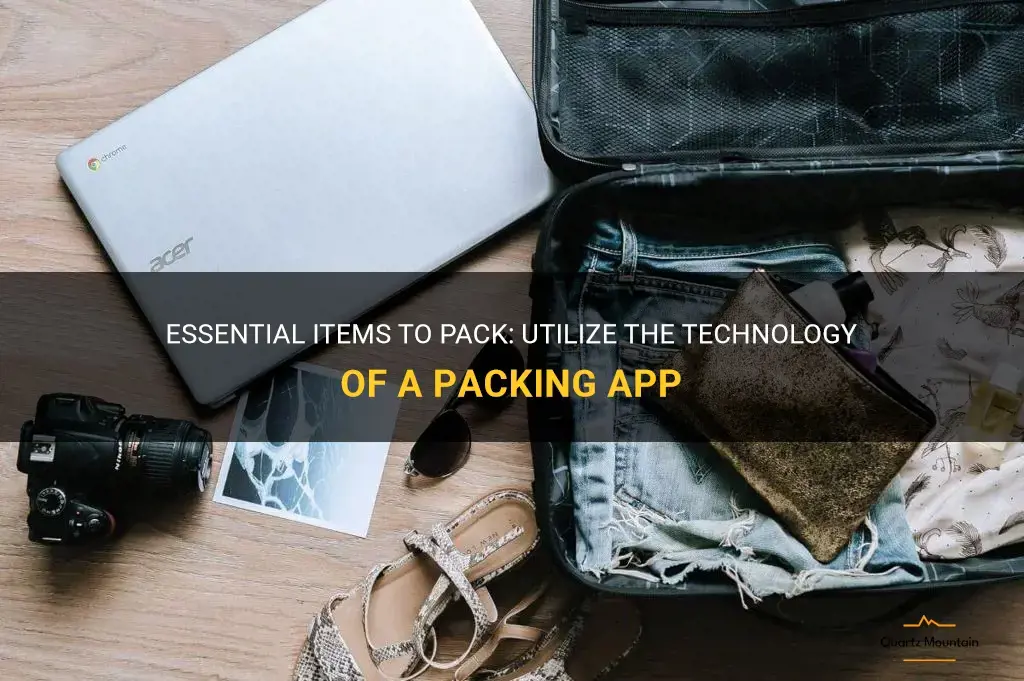 what to pack app