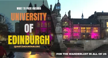 Packing Essentials: Your Comprehensive Guide to Arcadia University of Edinburgh