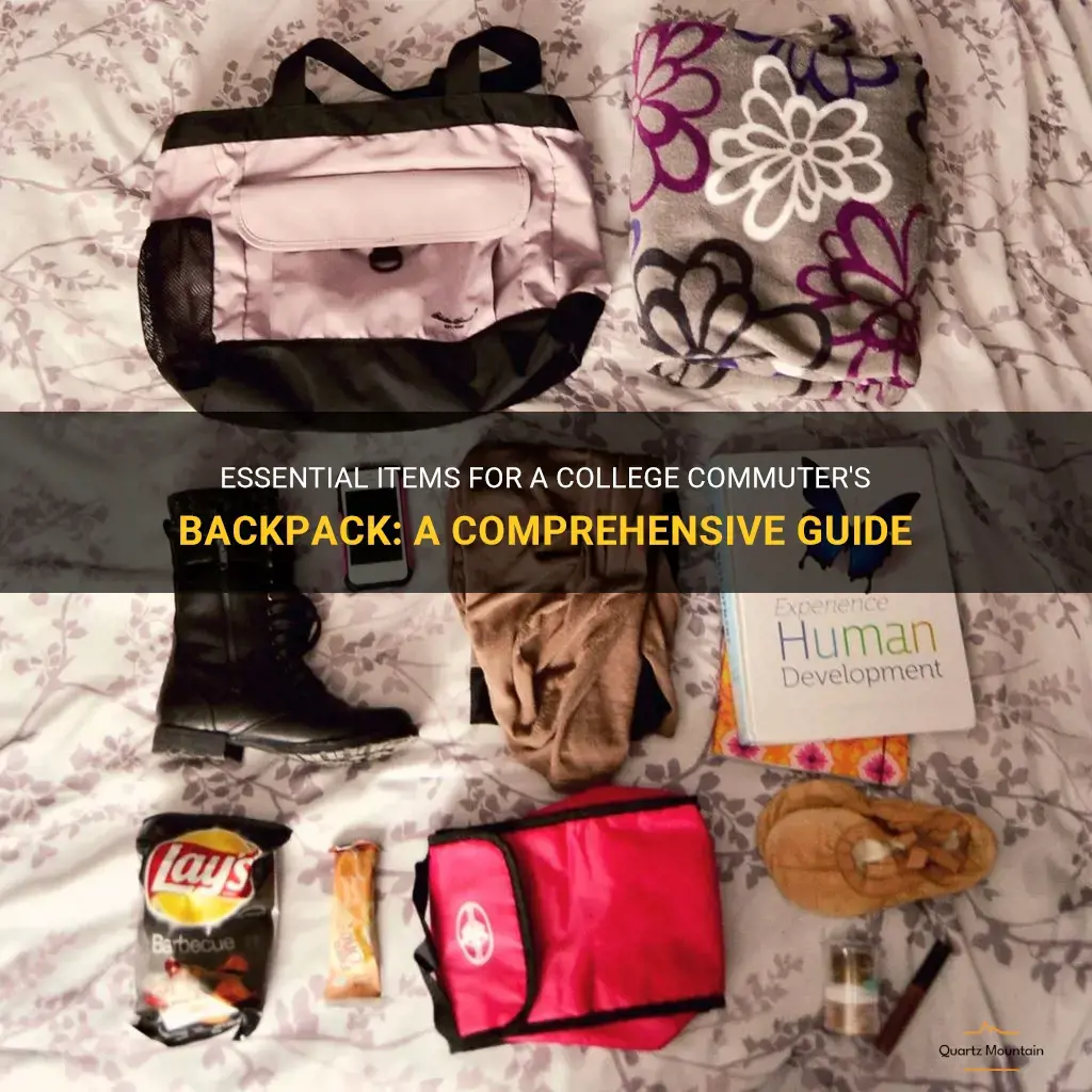what to pack as a college commuter