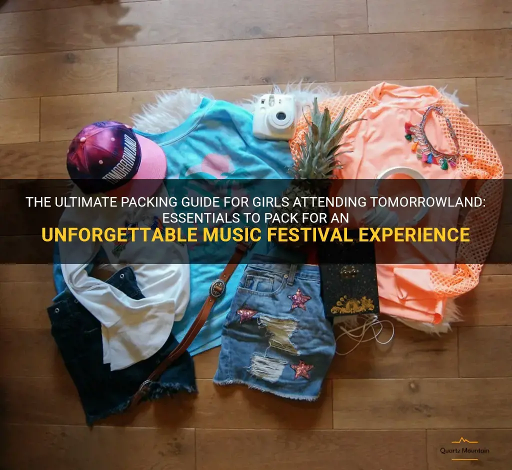 what to pack as a girl for tomorrowland
