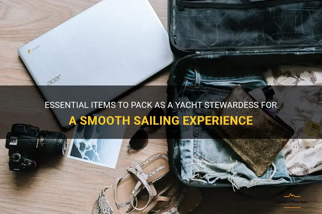 what to pack as a yacht stewardess