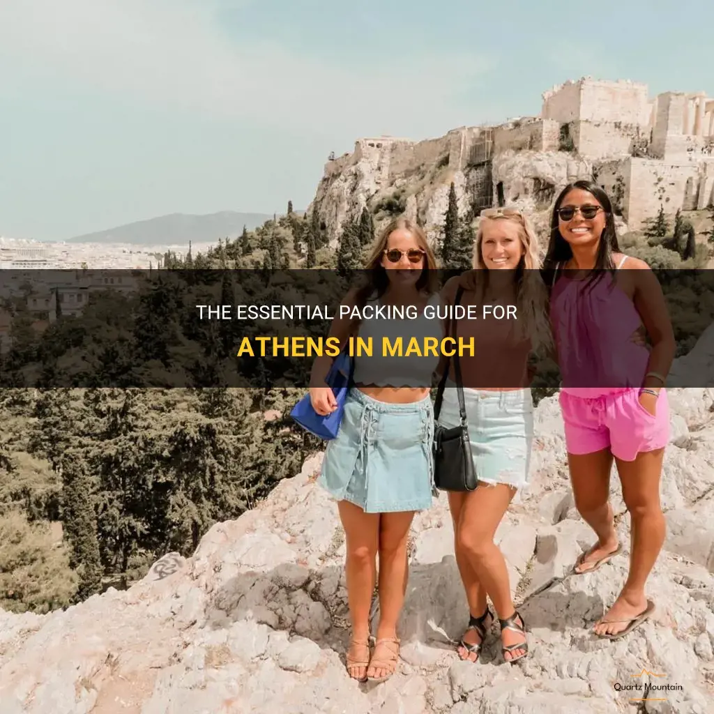 what to pack athens in march