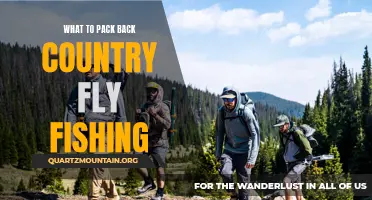 Essential Items to Pack for Backcountry Fly Fishing Adventures