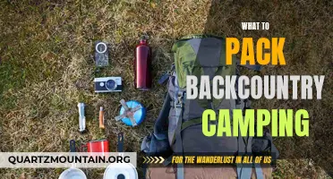 Your Ultimate Guide to Packing for Backcountry Camping