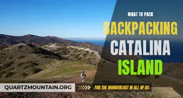 Essential Items to Pack for Backpacking Catalina Island