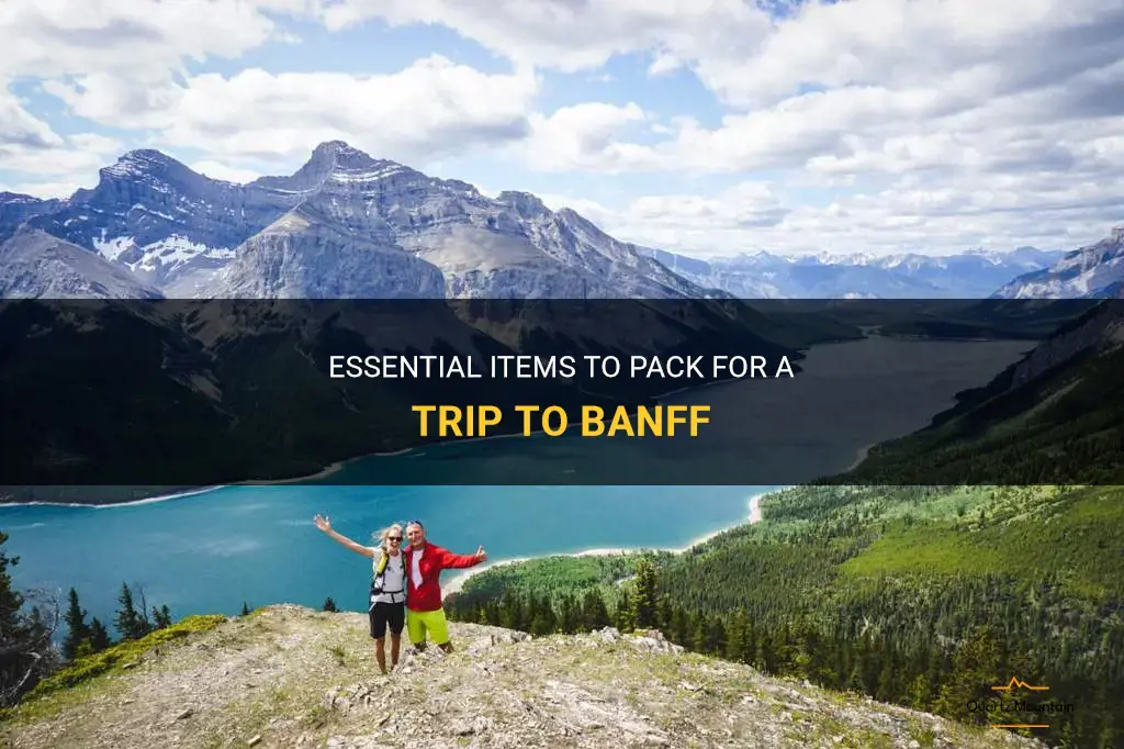 what to pack banff