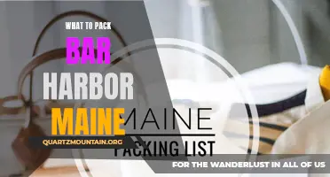 Essential Items to Pack for Your Bar Harbor, Maine Adventure