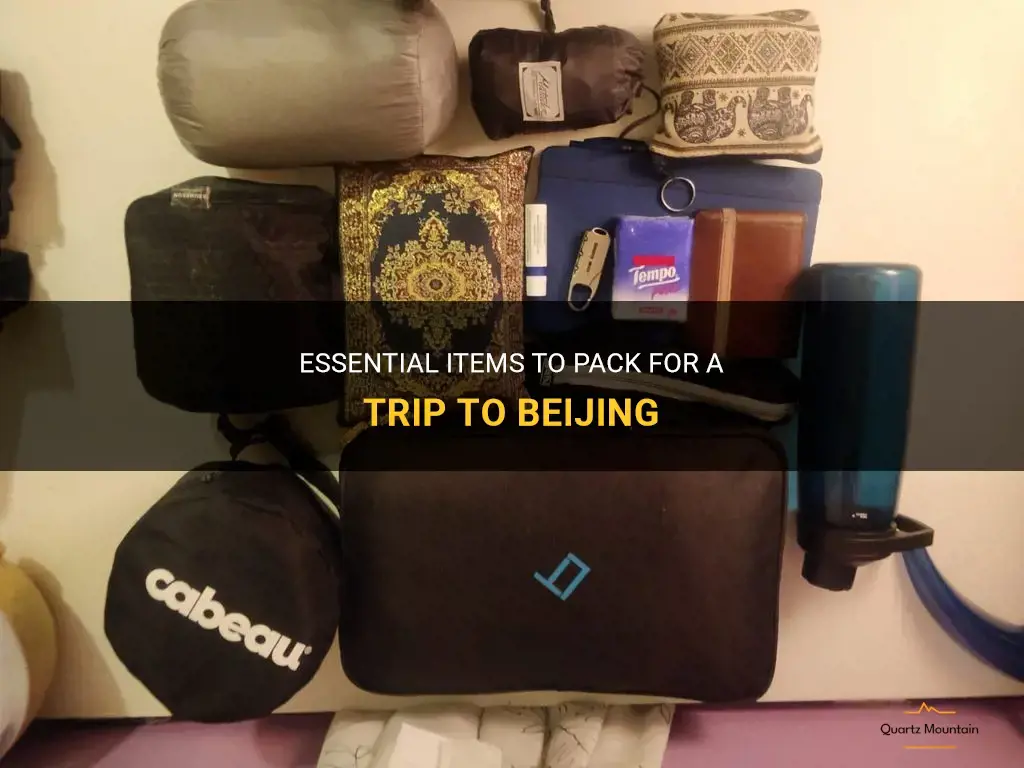 what to pack beijing