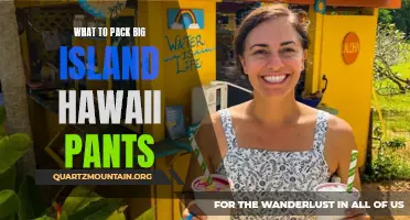 The Ultimate Guide to Packing Pants for a Trip to the Big Island of Hawaii