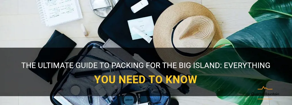 what to pack big island