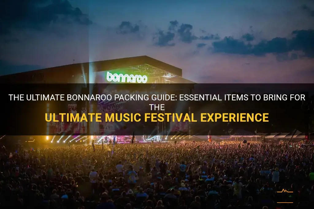 what to pack bonnaroo