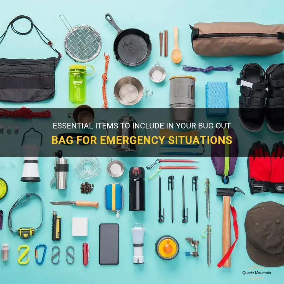 what to pack bug out bag