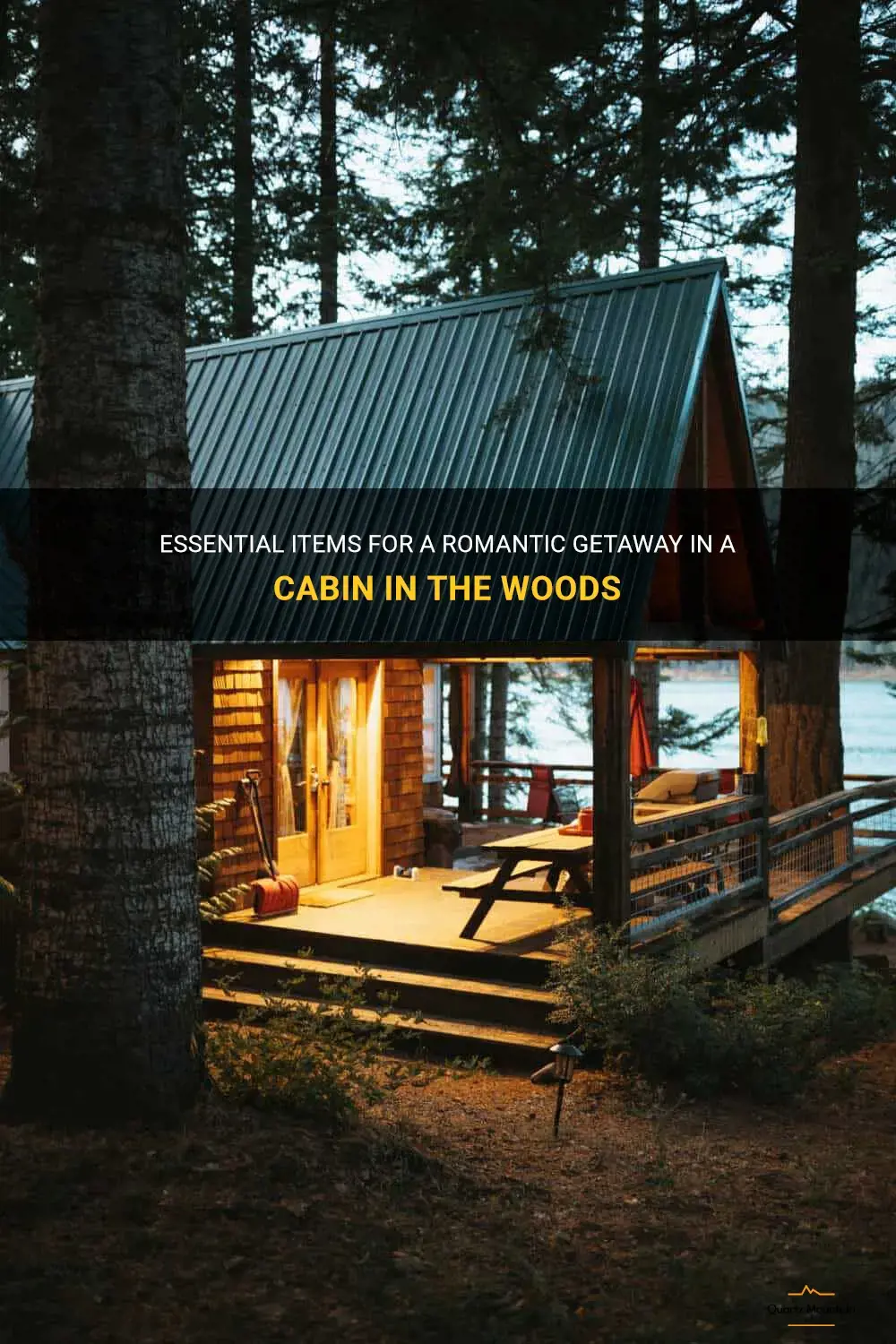what to pack cabin woods couples