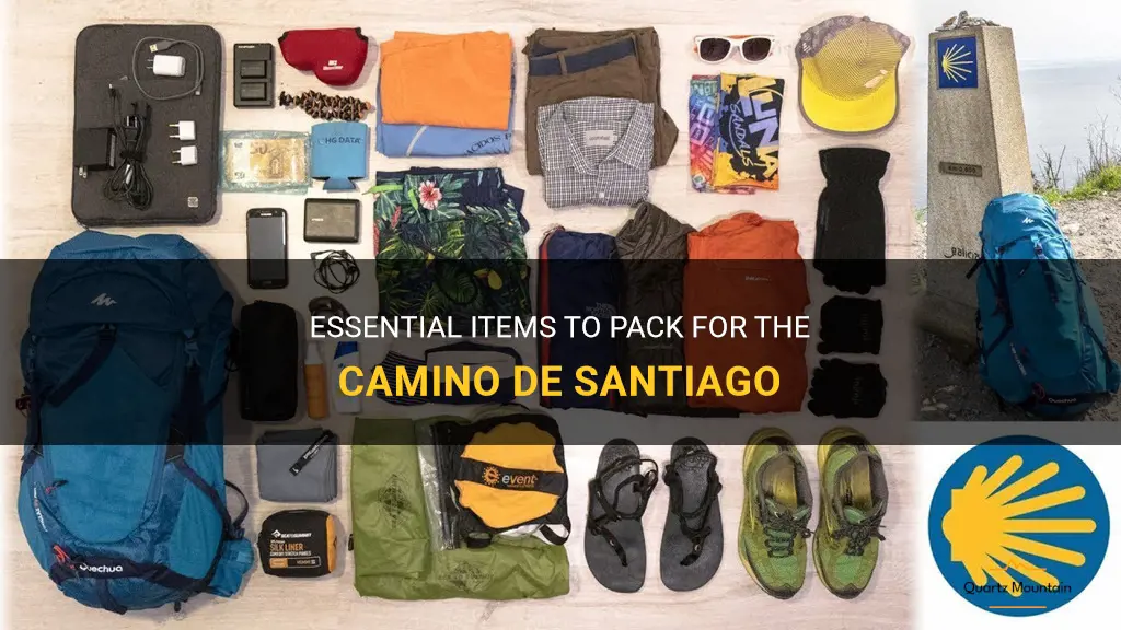 what to pack camino de santiago