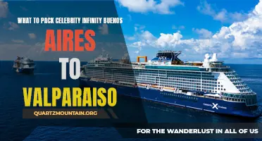 What You Need to Pack for Your Celebrity Infinity Cruise from Buenos Aires to Valparaiso