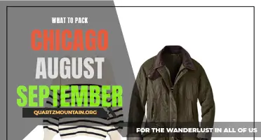 The Ultimate Packing Guide for a Chicago Trip in August-September