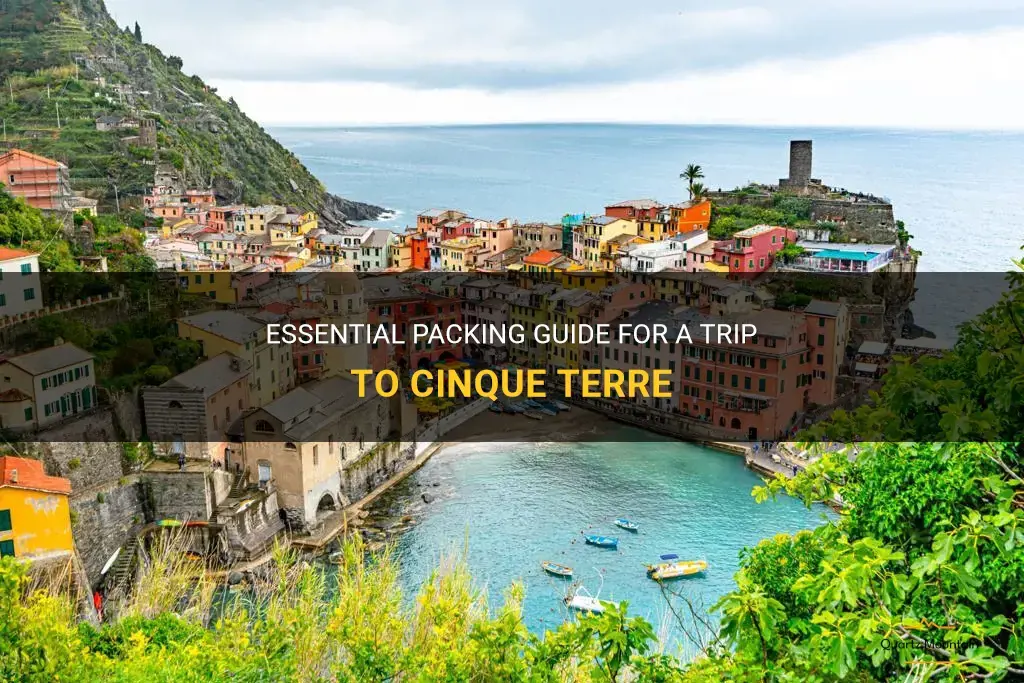 what to pack cinque terre