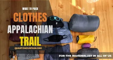 Essential Clothing Items to Pack for the Appalachian Trail
