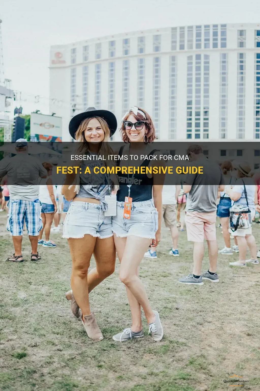 what to pack cma fest