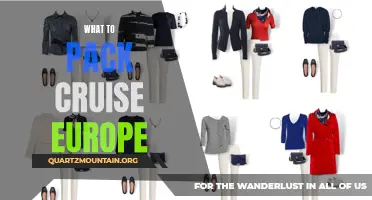 The Essential Packing Guide for a European Cruise