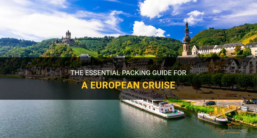what to pack cruise europe