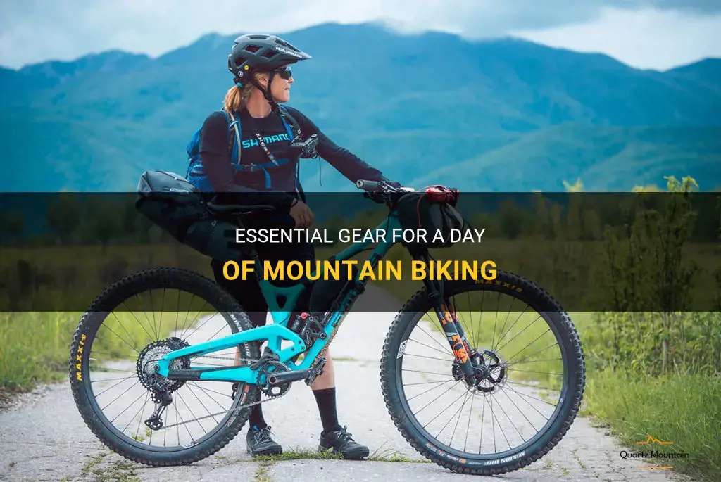 what to pack day mountain biking