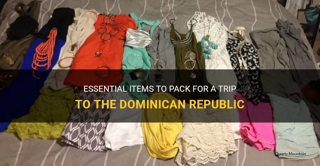 what to pack dominican republic